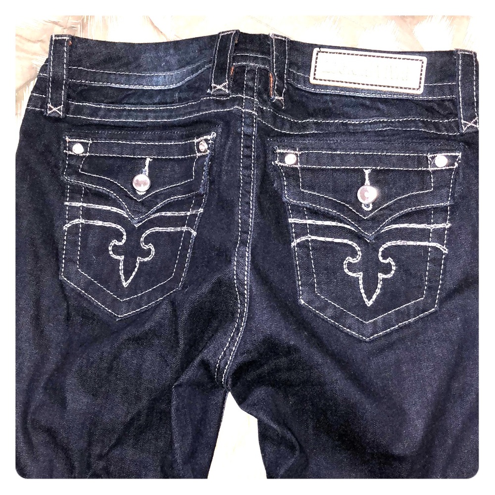 Brand new studded pocket Rock Revival Jeans